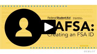 Thumbnail of  Creating an FSA ID