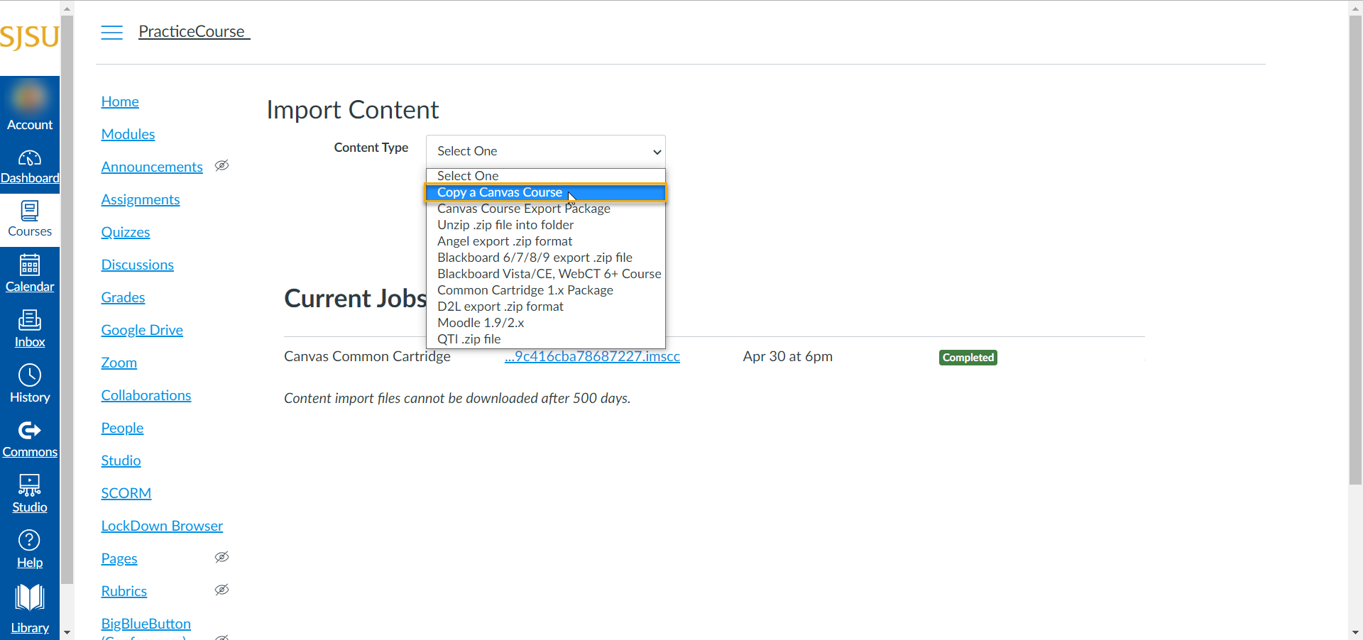 Instructor Guide to Using Respondus LockDown Browser after Copying a Canvas Course image 01
