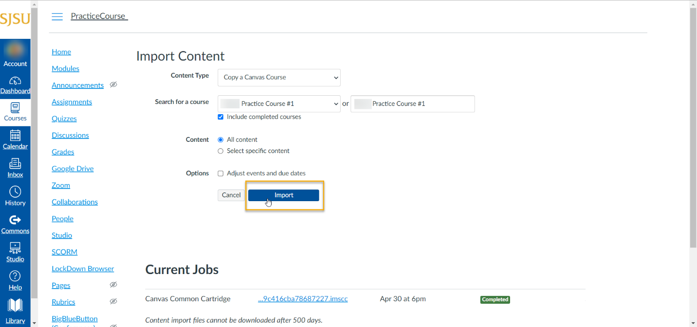 Instructor Guide to Using Respondus LockDown Browser after Copying a Canvas Course image 02
